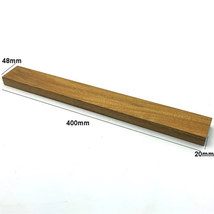 16inch Acacia Wood Magnetic Knife Holder For Wall high quality