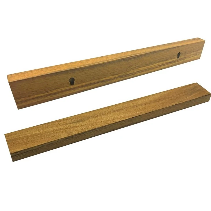 16inch Acacia Wood Magnetic Knife Holder For Wall factory